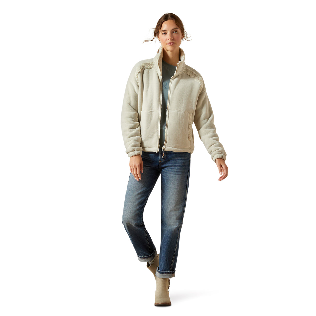 Ariat Lafayette Full Zip Pelican - 10062275