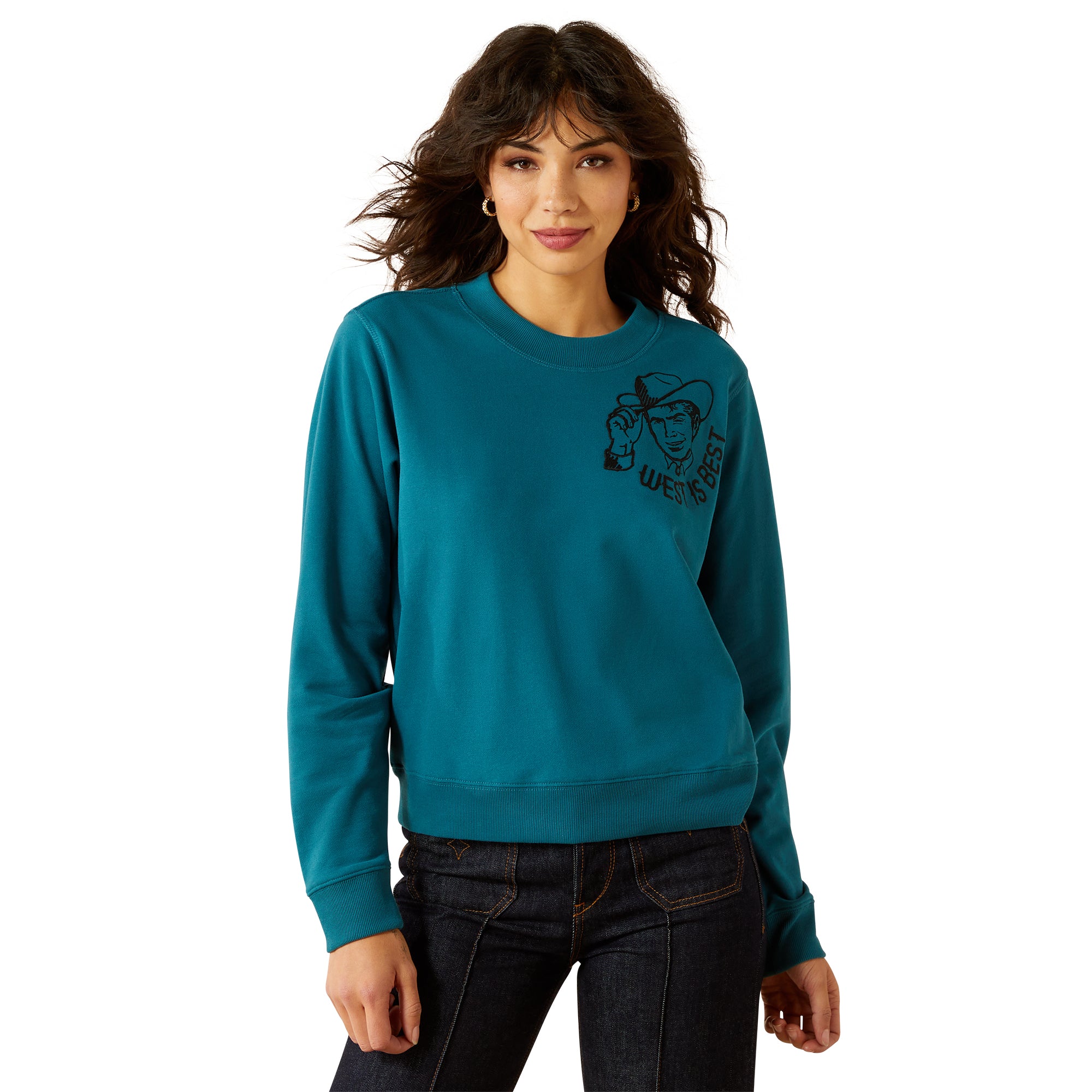 Ariat Essent 'West Is Best' Sweatshirt - 10062830