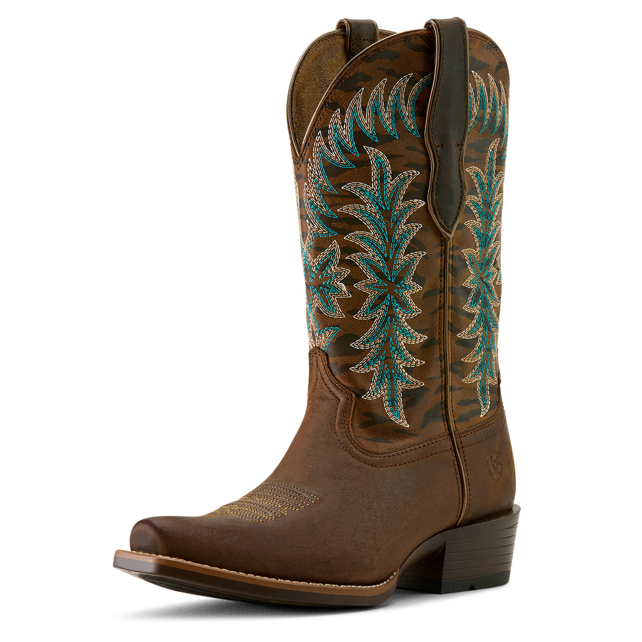 Ariat Beaumont Western Turquoise / Sassy Brown - 10063900