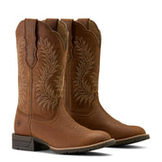 Ariat Women's Hybrid Ranchward Wide Toe - 10063901 BRN
