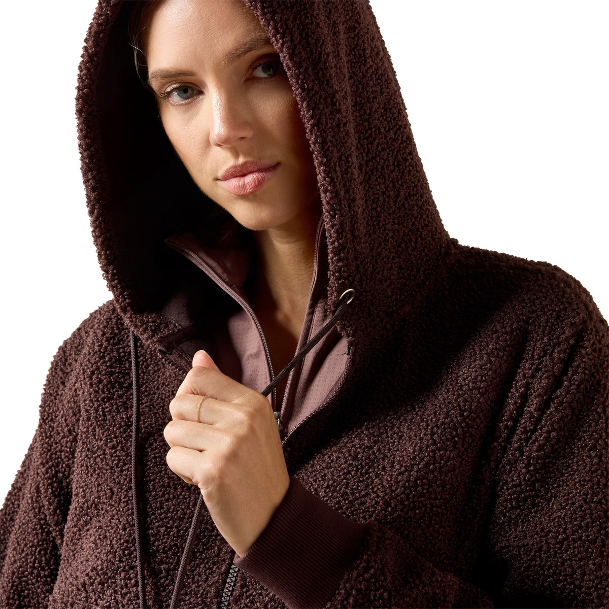 Ariat Women's Orinada 1/2 zip fleece hoodie