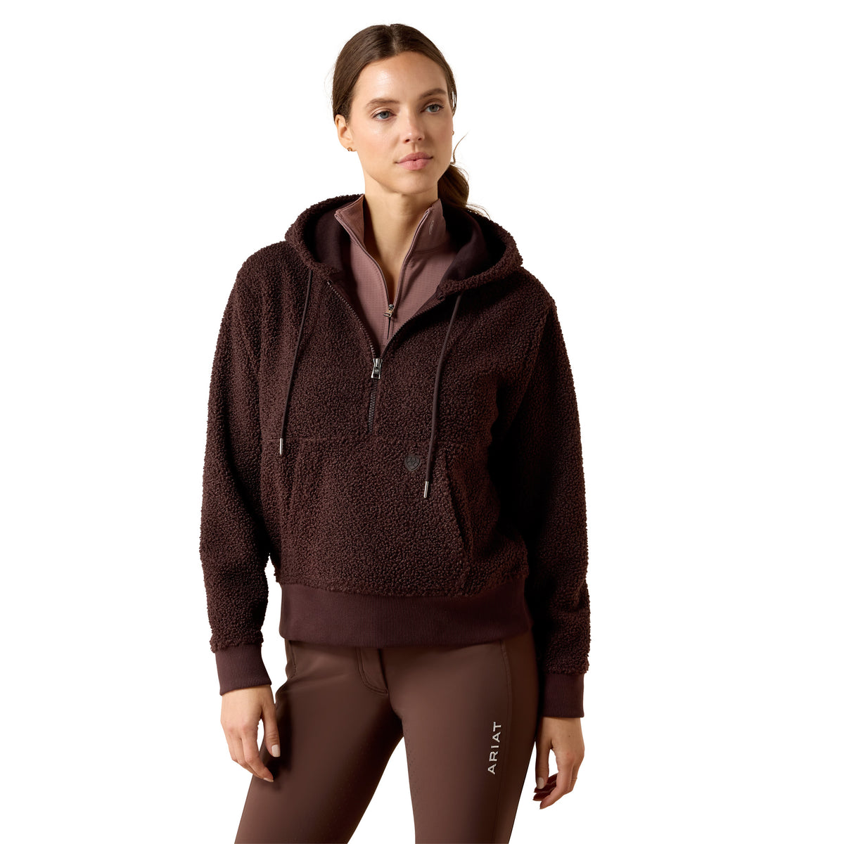 Ariat Women's Orinada 1/2 zip fleece hoodie