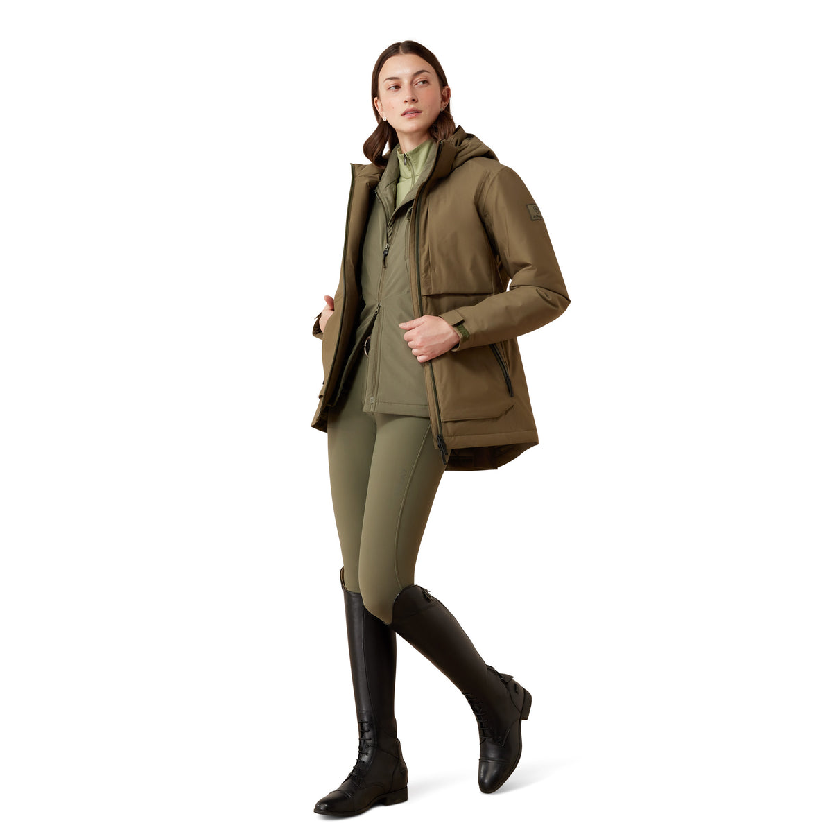 Ariat Women's Waterproof Outer Banks H2O Jacket - 10079678 Kalamata