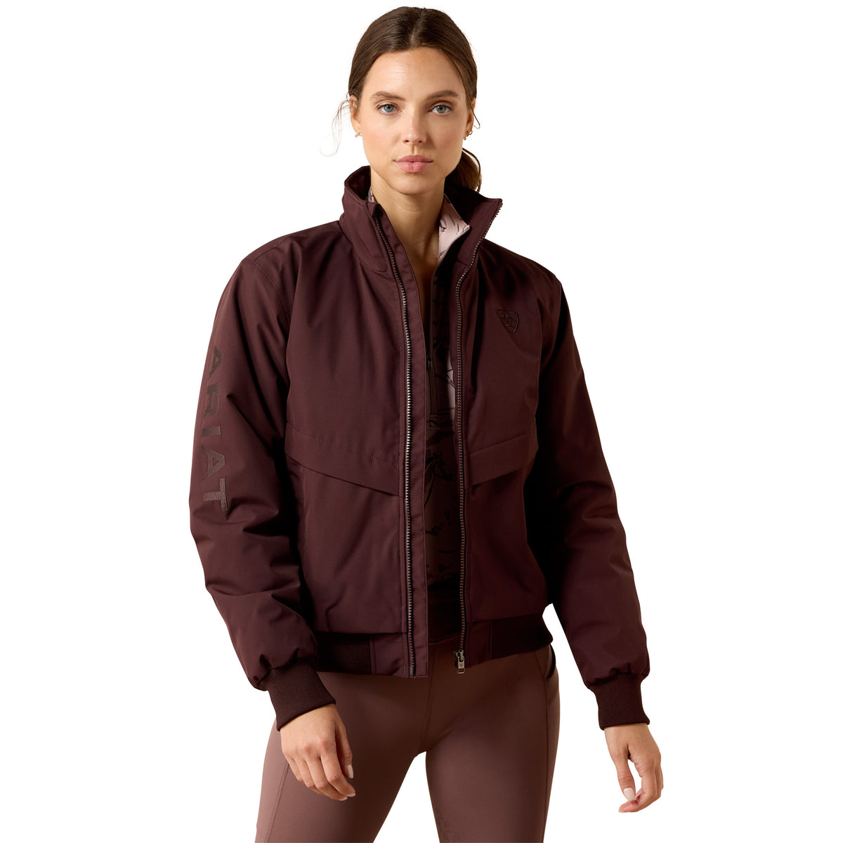 Ariat Women's Stable 2.0 Insulated Jacket - 10079844 Chocolate Plum
