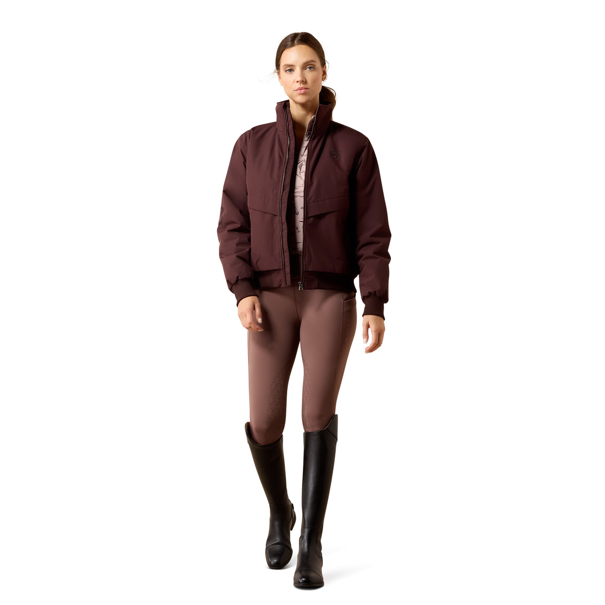 Ariat Women's Stable 2.0 Insulated Jacket - 10079844 Chocolate Plum