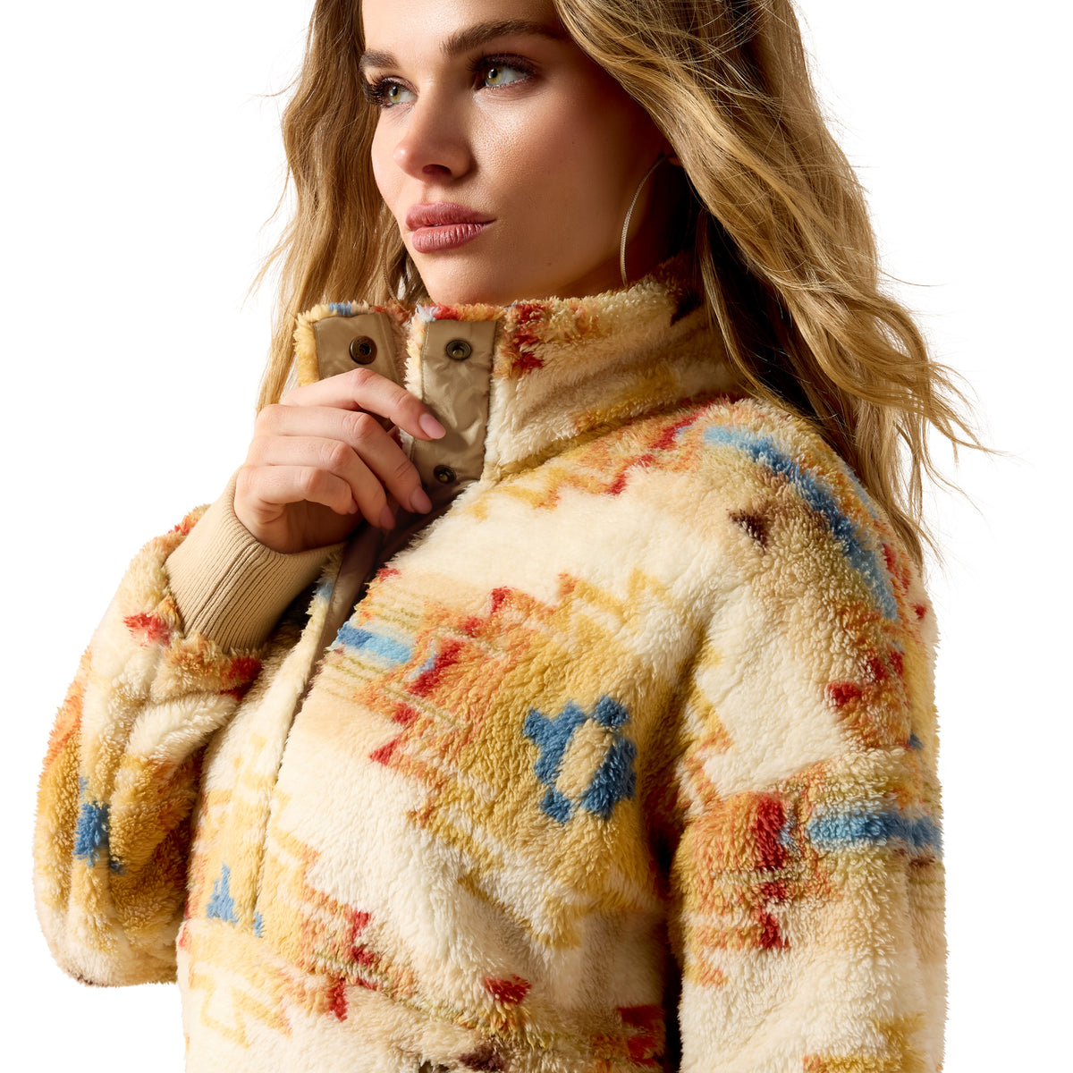 Ariat Women's Berber Sweatshirt - 10079471  SONOMA SOUTHWEST PRINT