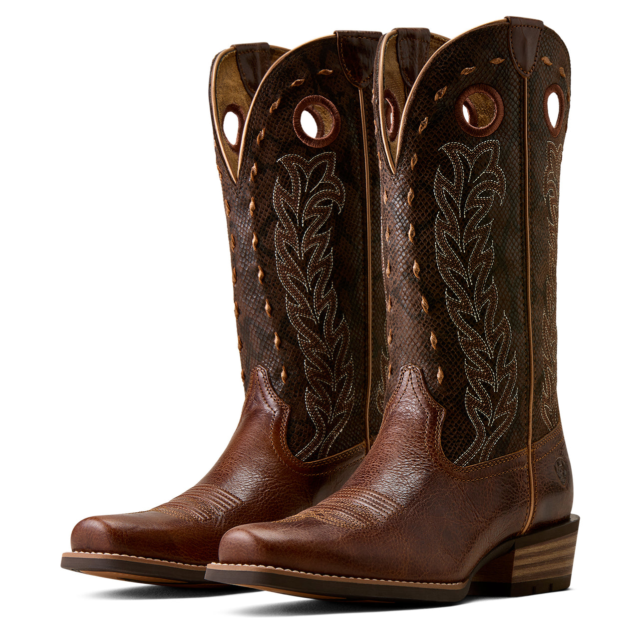 Ariat Women's Lucera Narrow Cutter Toe Western Boot - 10080295 Brown