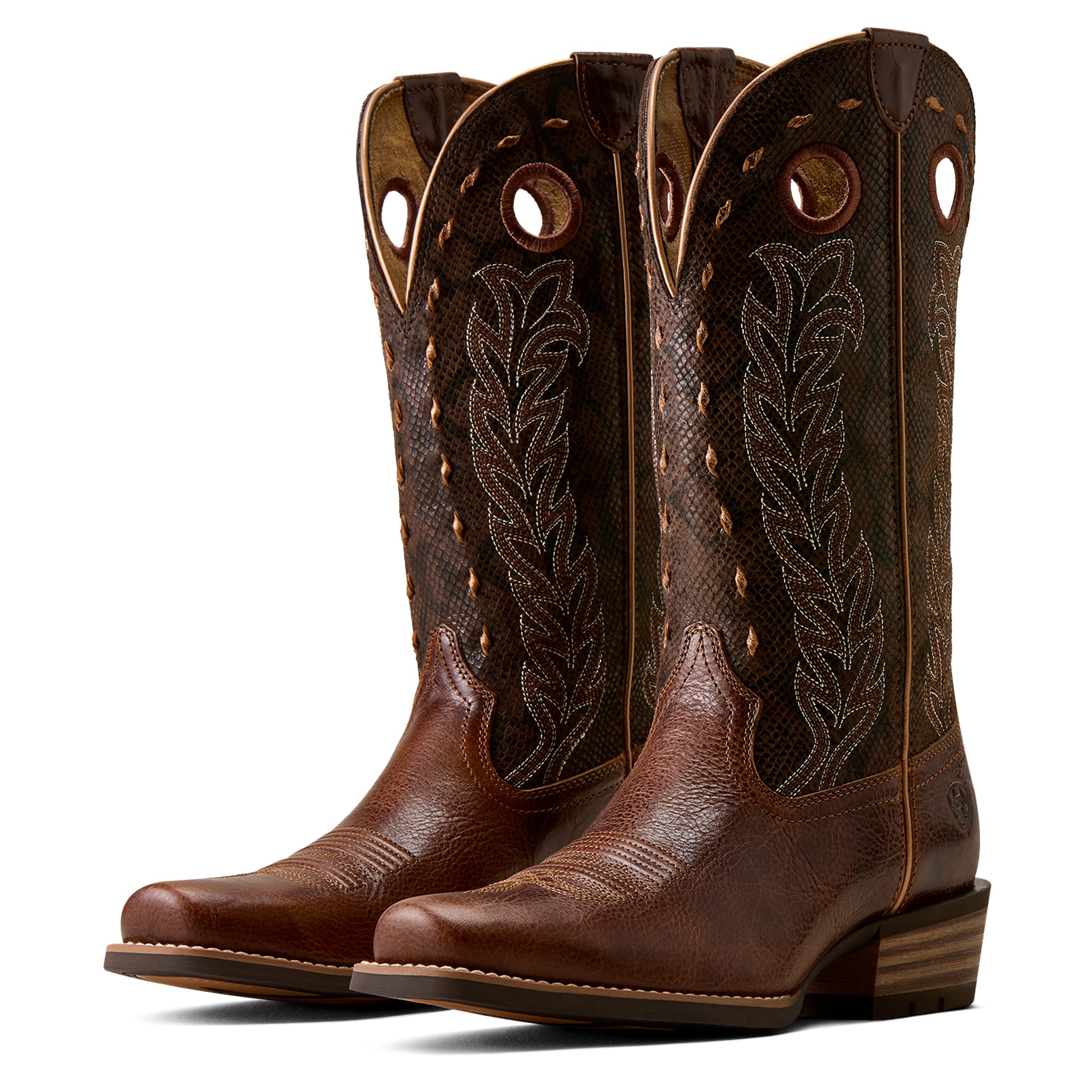 Ariat Women's Lucera Narrow Cutter Toe Western Boot - 10080295 Brown
