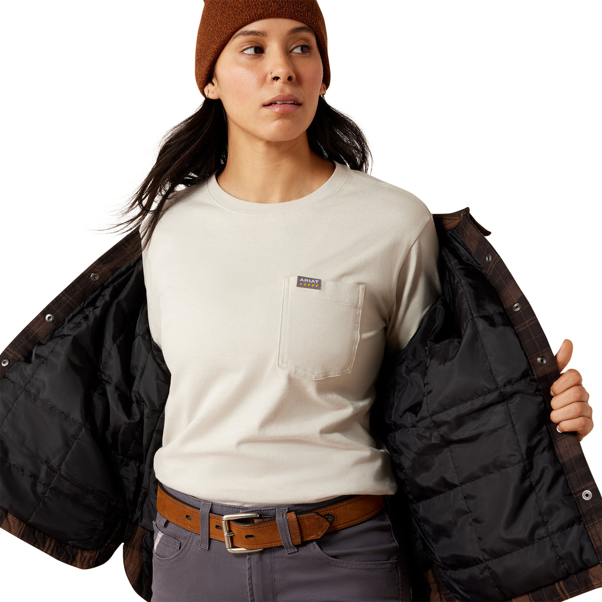 Ariat Women's Flannel Insulated Shirt Jacket - 10079039