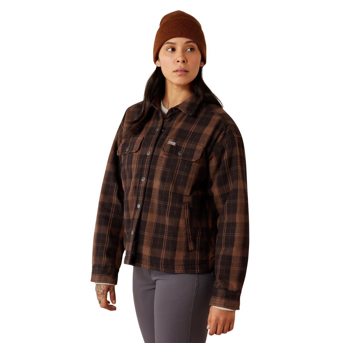 Ariat Women's Flannel Insulated Shirt Jacket - 10079039