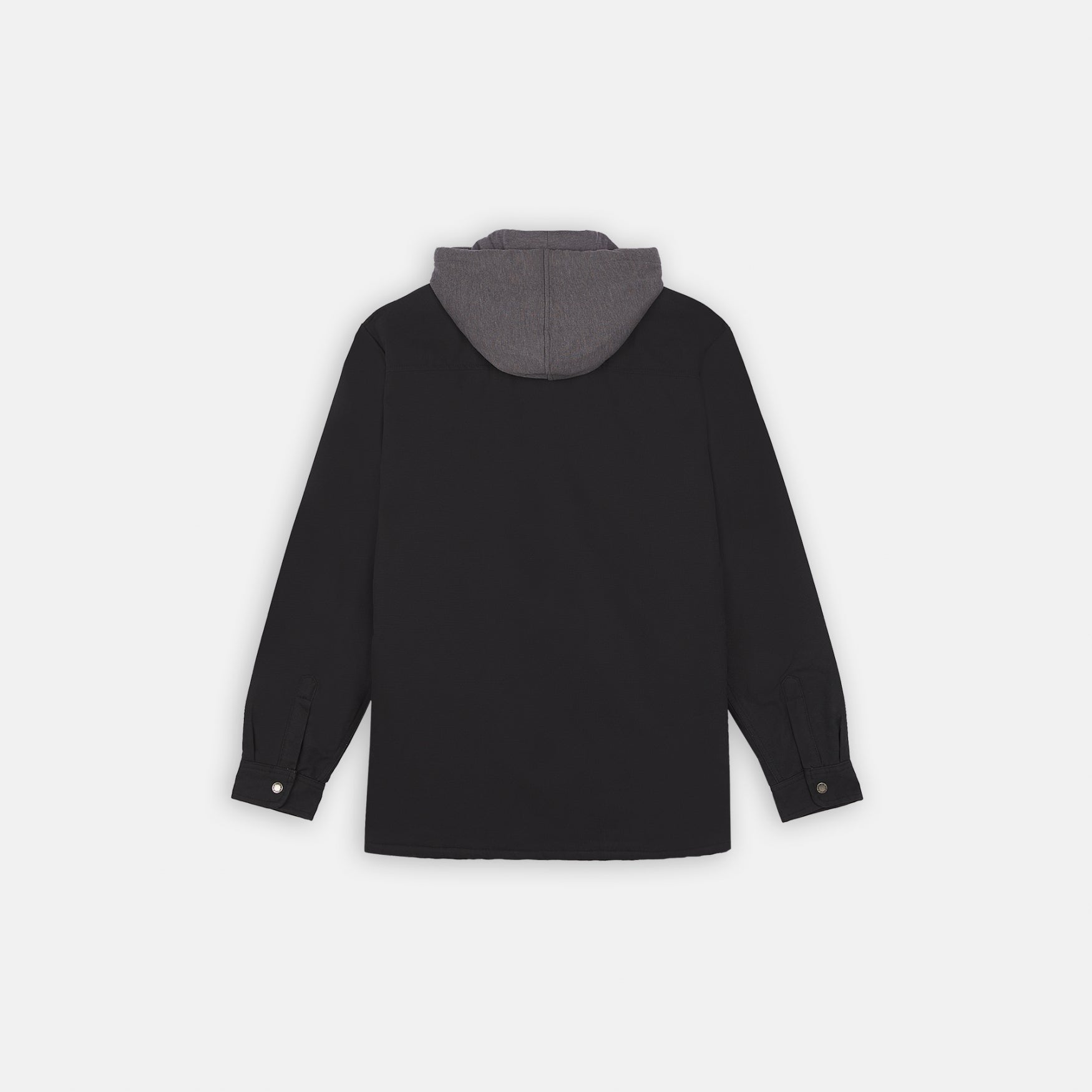 Dickies Fleece Hooded Duck Shirt Jac - Black
