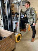 Carhartt Relaxed Fit Flanell Sherpa gefüttertes Hemd Jac 105430