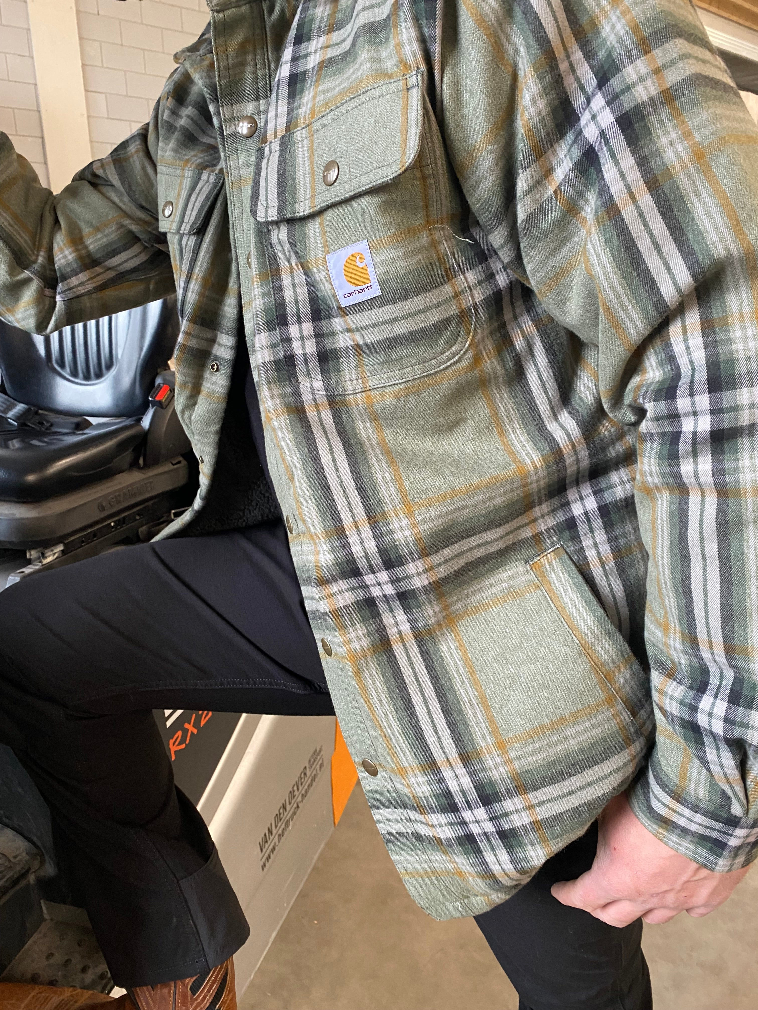 Carhartt Sherpa Lined Shirt Jac - 105430
