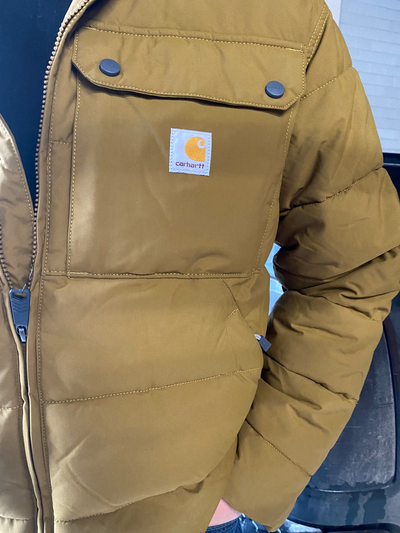 Carhartt Montana Loose Fit Insulated Jacket Men - Oak Brown 105474