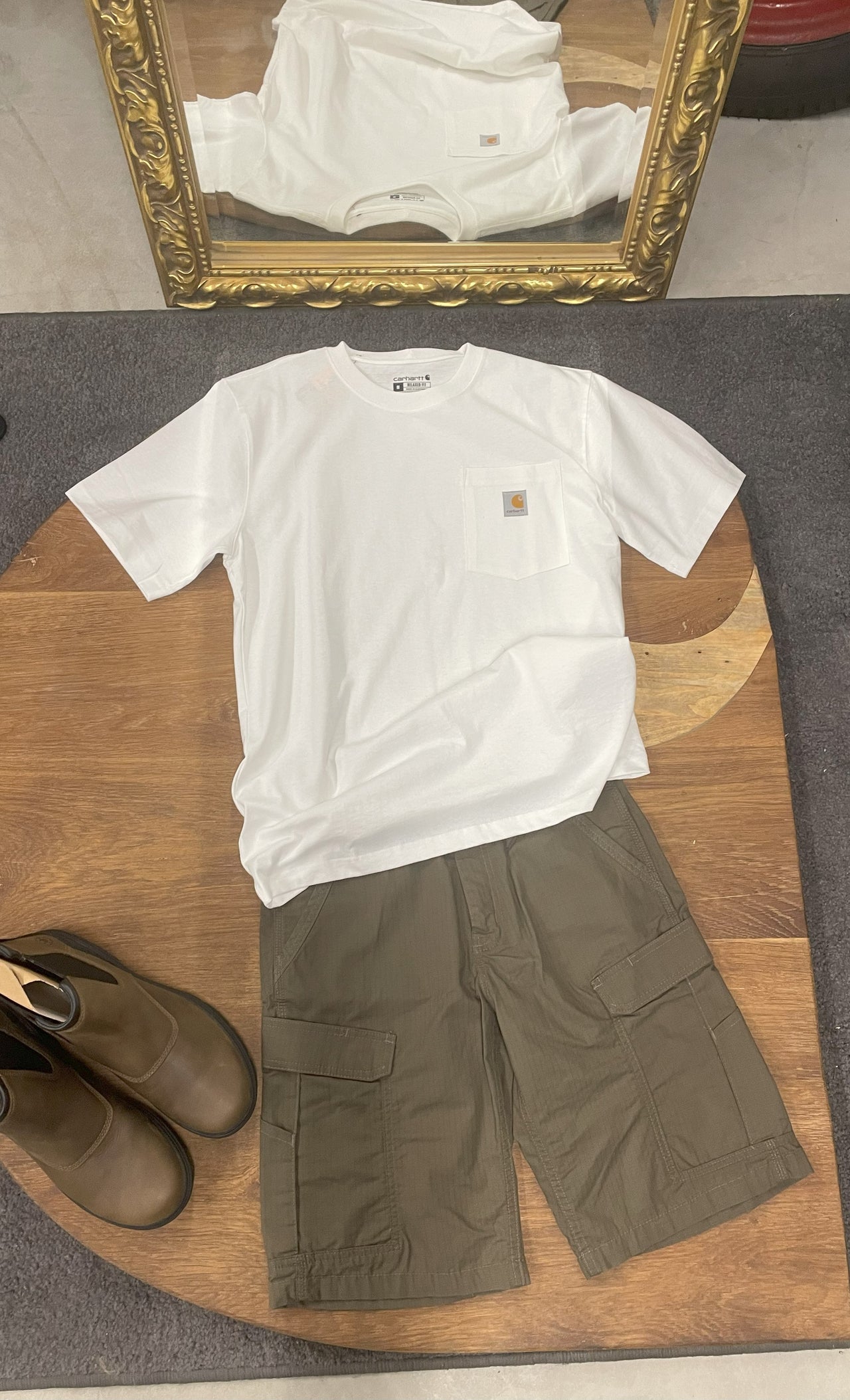 Carhartt Force Broxton Cargo Short - Tarmac 103543