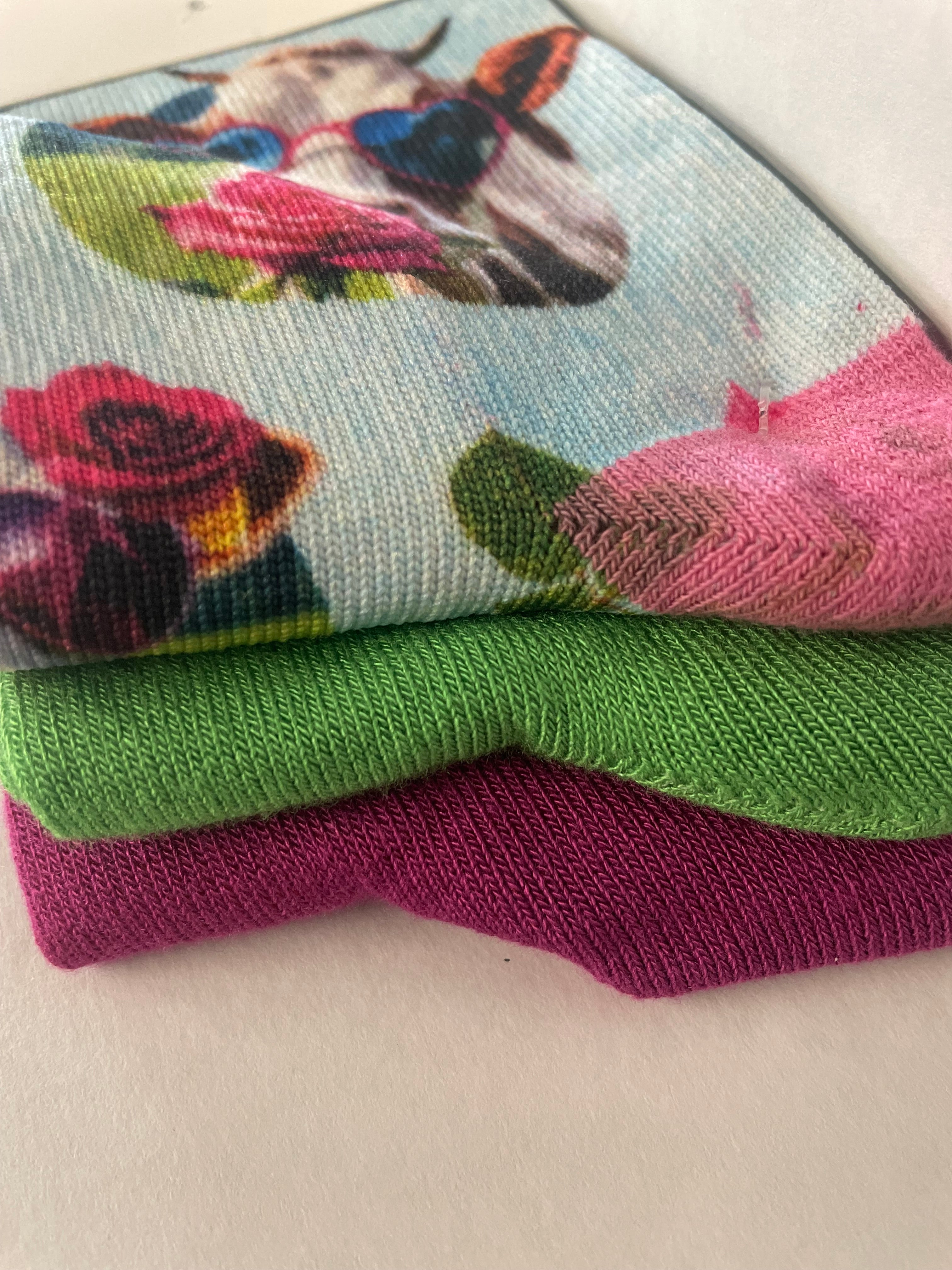 Sock My Love Cow - 3 Pack
