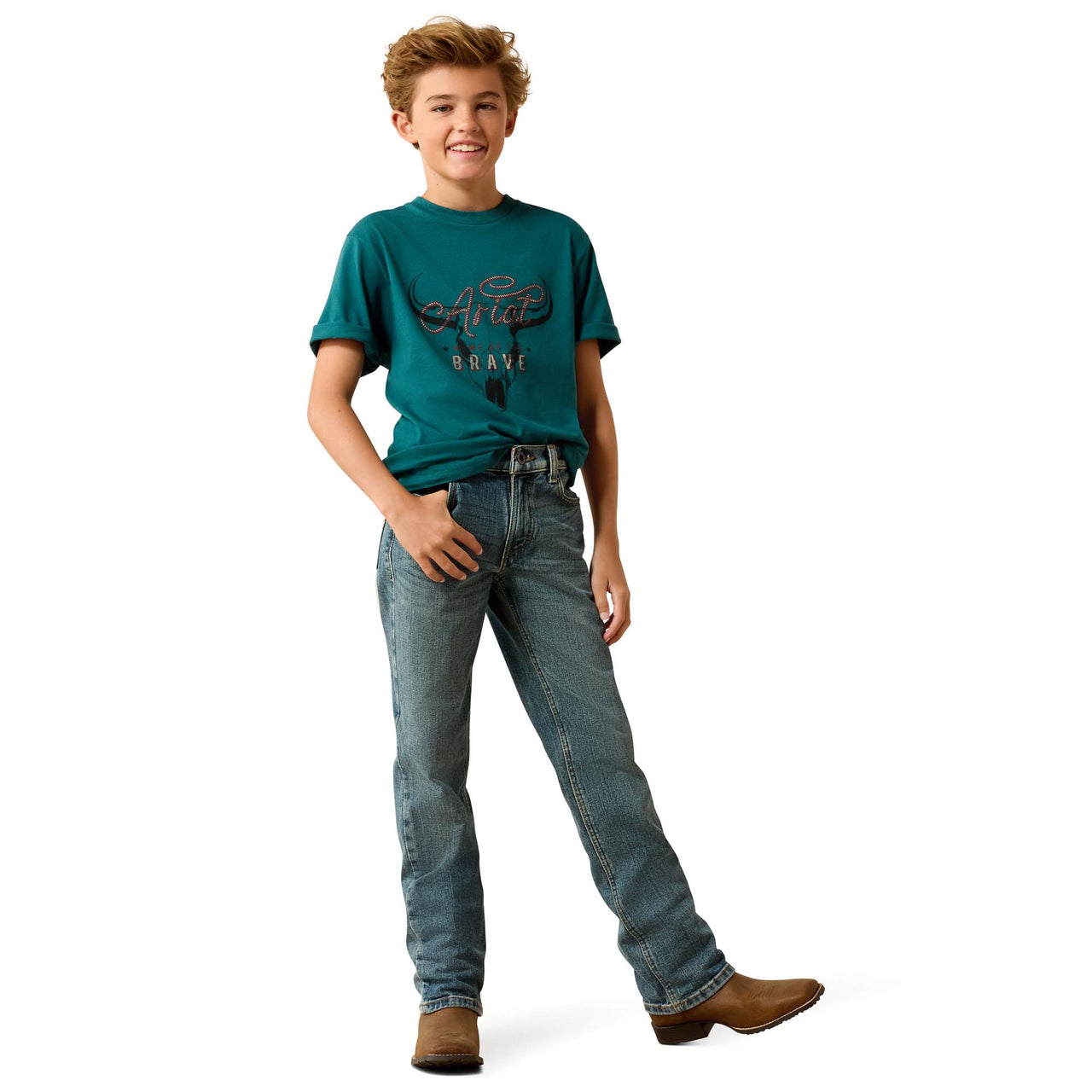 Ariat Boys Cattle Skull Tshirt 10071183