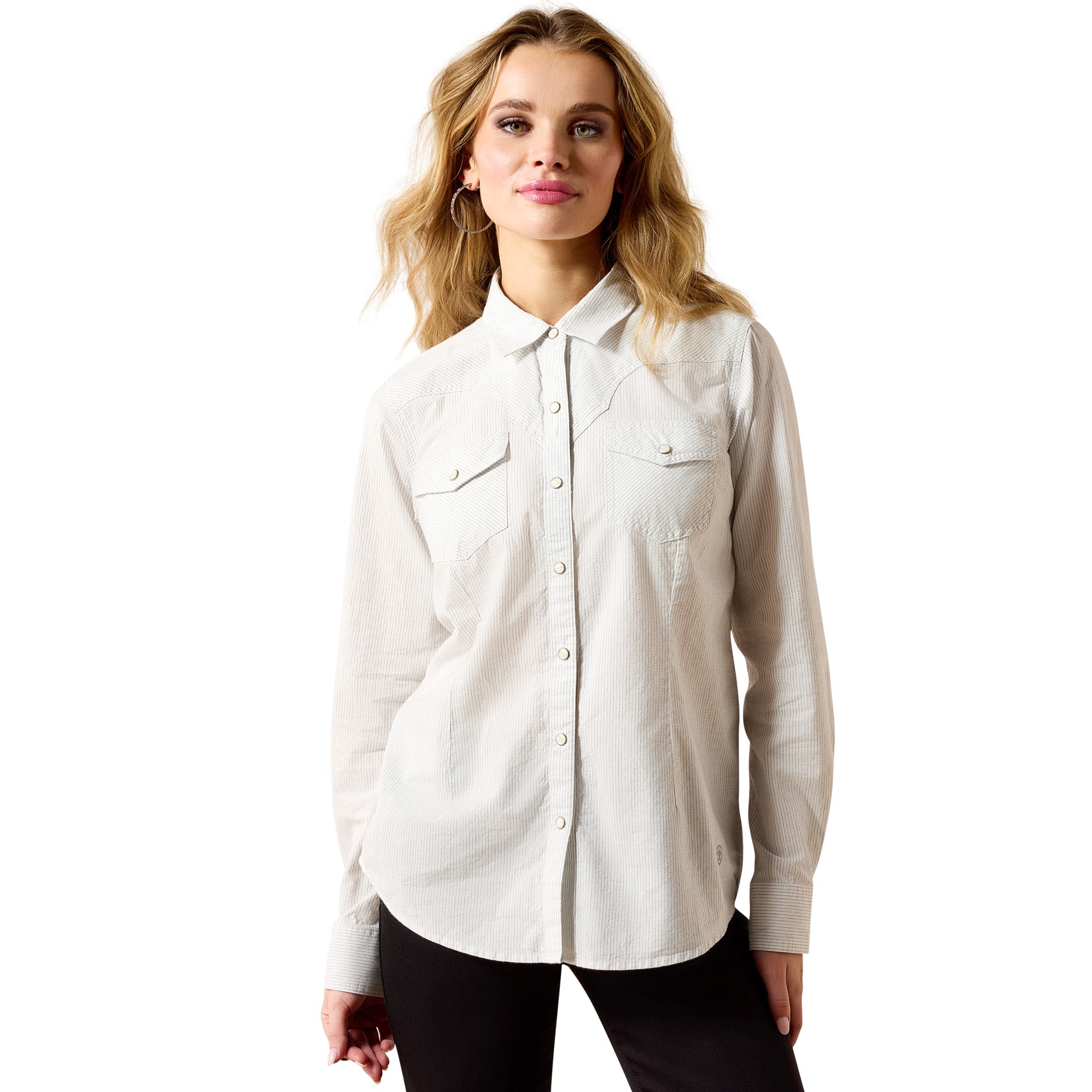 Ariat Women's Stella Western Loose Snap Shirt - 10071063