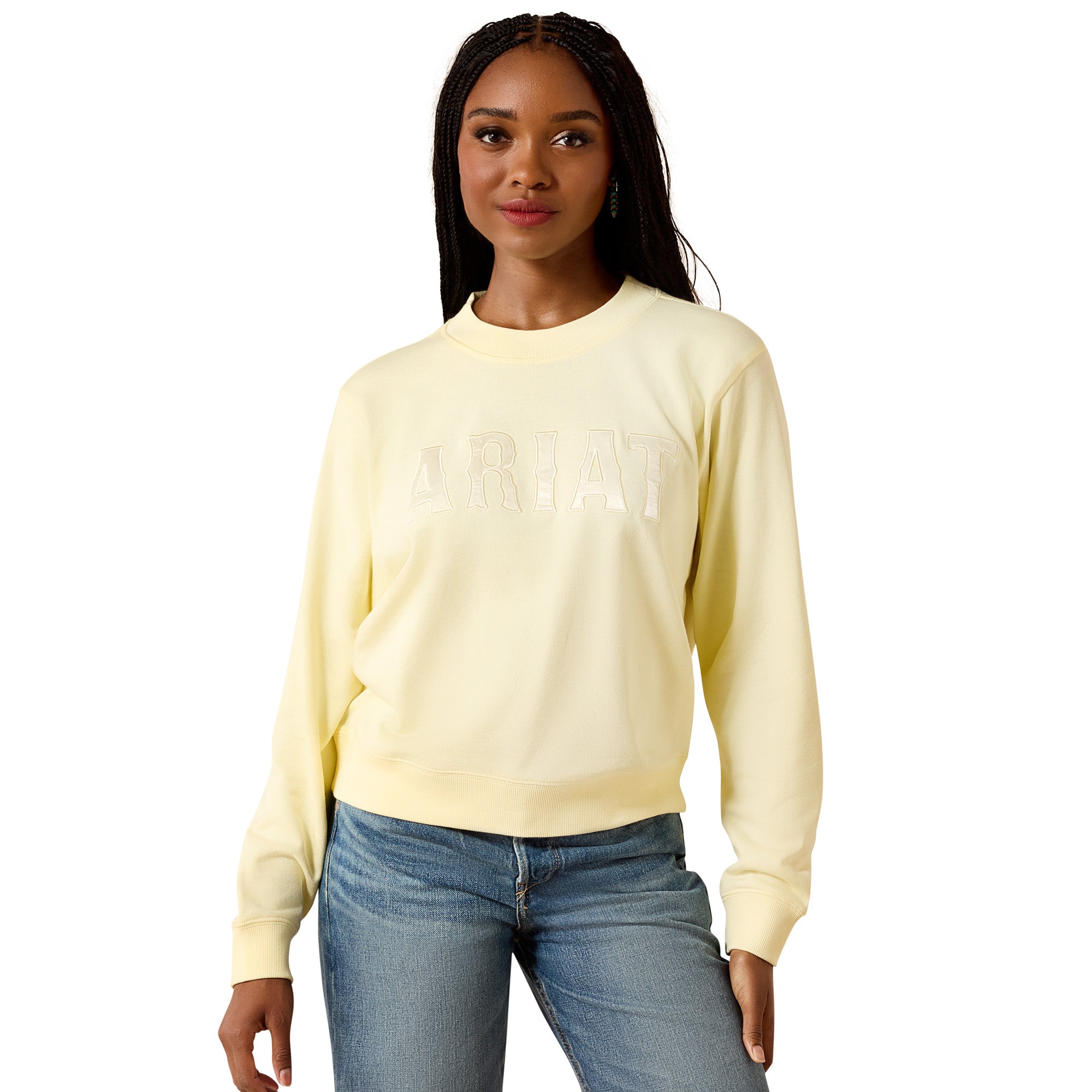 Ariat Womens Essential Crew Sweatshirt Pear - 10071634