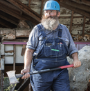 Key Unwashed Indigo Denim Bib Overall 273.41