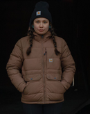 Carhartt Montana Relaxed Fit Isolierte Jacke Damen - Nutmeg 105457