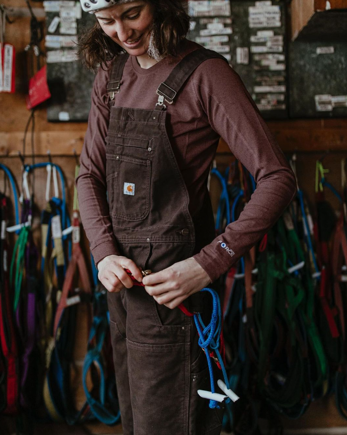 Maid in Maid in USA/Carhartt ブラウン オーバーオール Carhartt オーバーオール MADE IN U.S.A. | CORRINA CORRINA