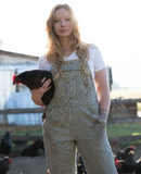 Schlüsseloverall gestreift