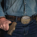 Belt Buckle Maverick "Cowboy Sh*t"