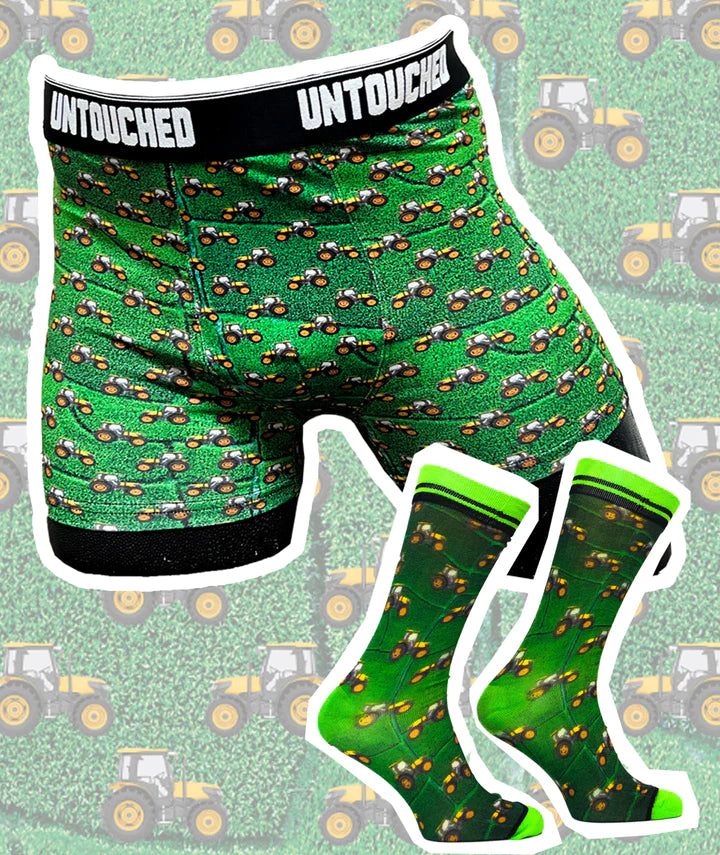 Geschenkset Tractor Boxer & Sokken