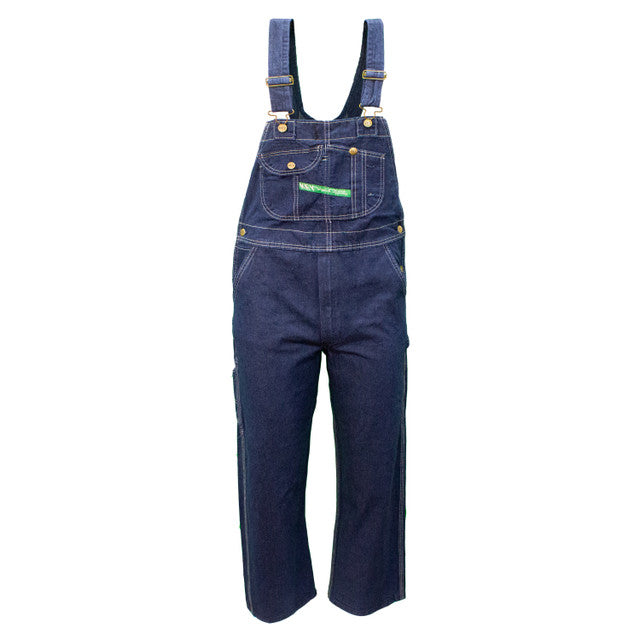 Key Washed Denim Bib Overall - 273.43