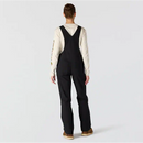Women's Loose fit canvas bib overall - black - 106001