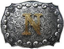 Belt Buckle Letter