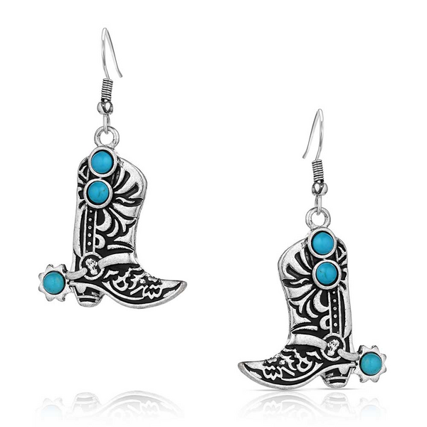 Earrings Cowboy Kicker