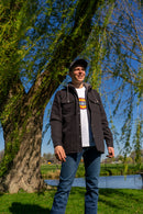 Dickies Fleece Hooded Duck Shirt Jac - Black