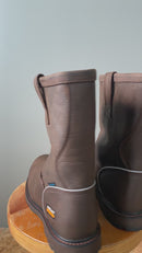 Ariat Mens Groundbreaker Waterproof Steel Toe Work Boot Dark Brown 10020112