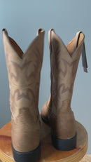Ariat Heritage Stockman Tumbled Brown/Beige