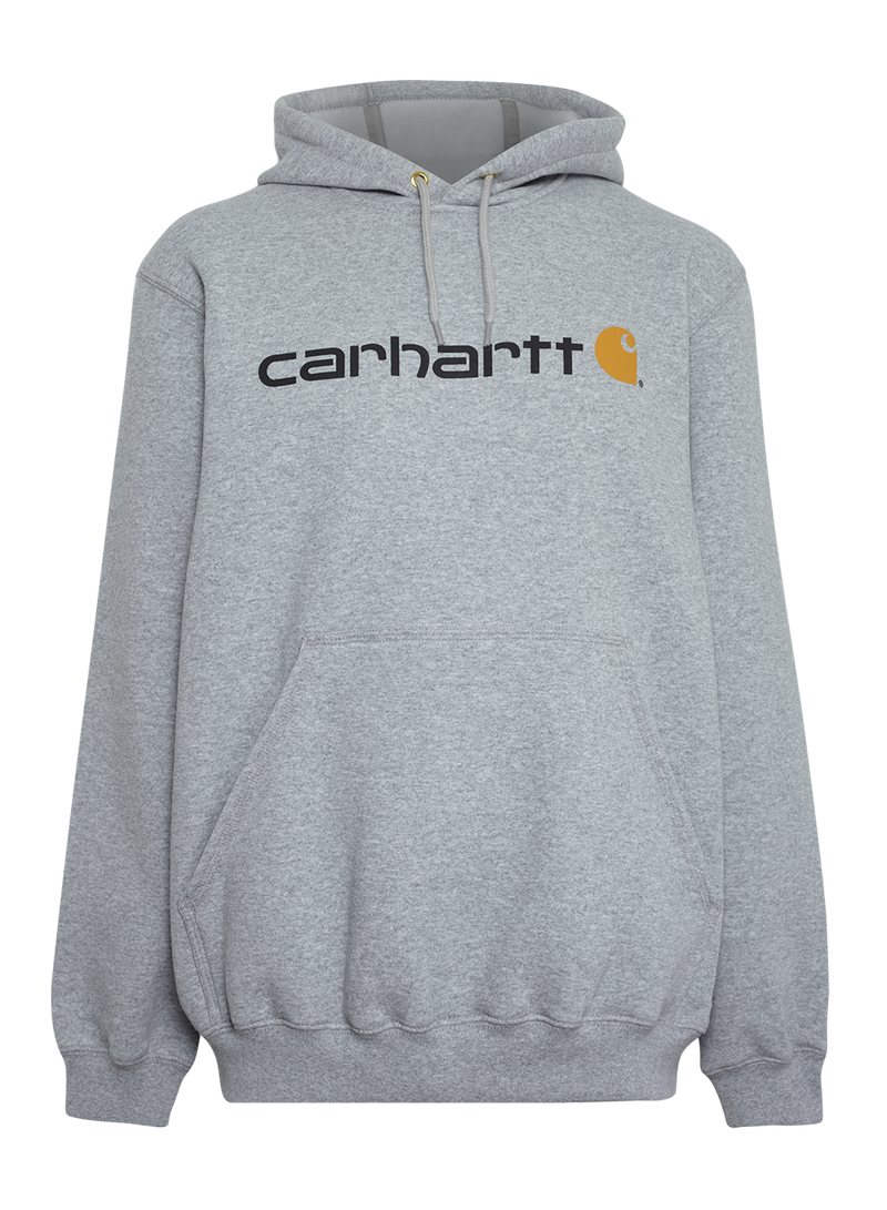Carhartt signature logo sweater heather grey 100074