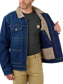 Carhartt Denim-Sherpa-Jacke 105478