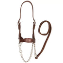 Classic Flat Nose Scalloped Halter Red