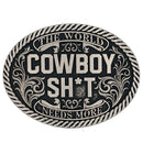 Gürtelschnalle "Cowboy Sh*t"