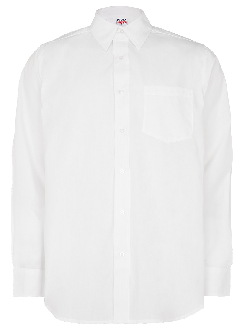 Texas white long sleeved blouse men
