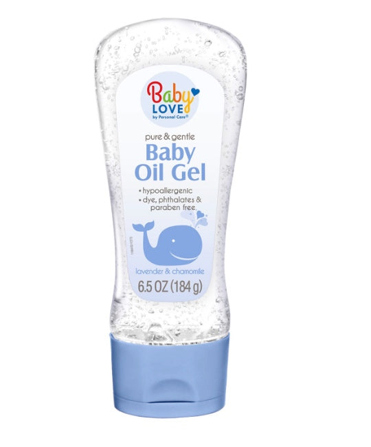 Baby oil gel