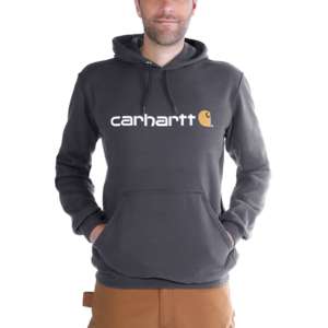 Carhartt Signature Logo Carbon Heather 100074 - 026