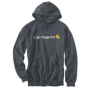Carhartt signature logo Carbon Heather 100074 - 026