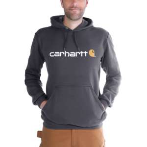 Carhartt Signature Logo Carbon Heather 100074 - 026