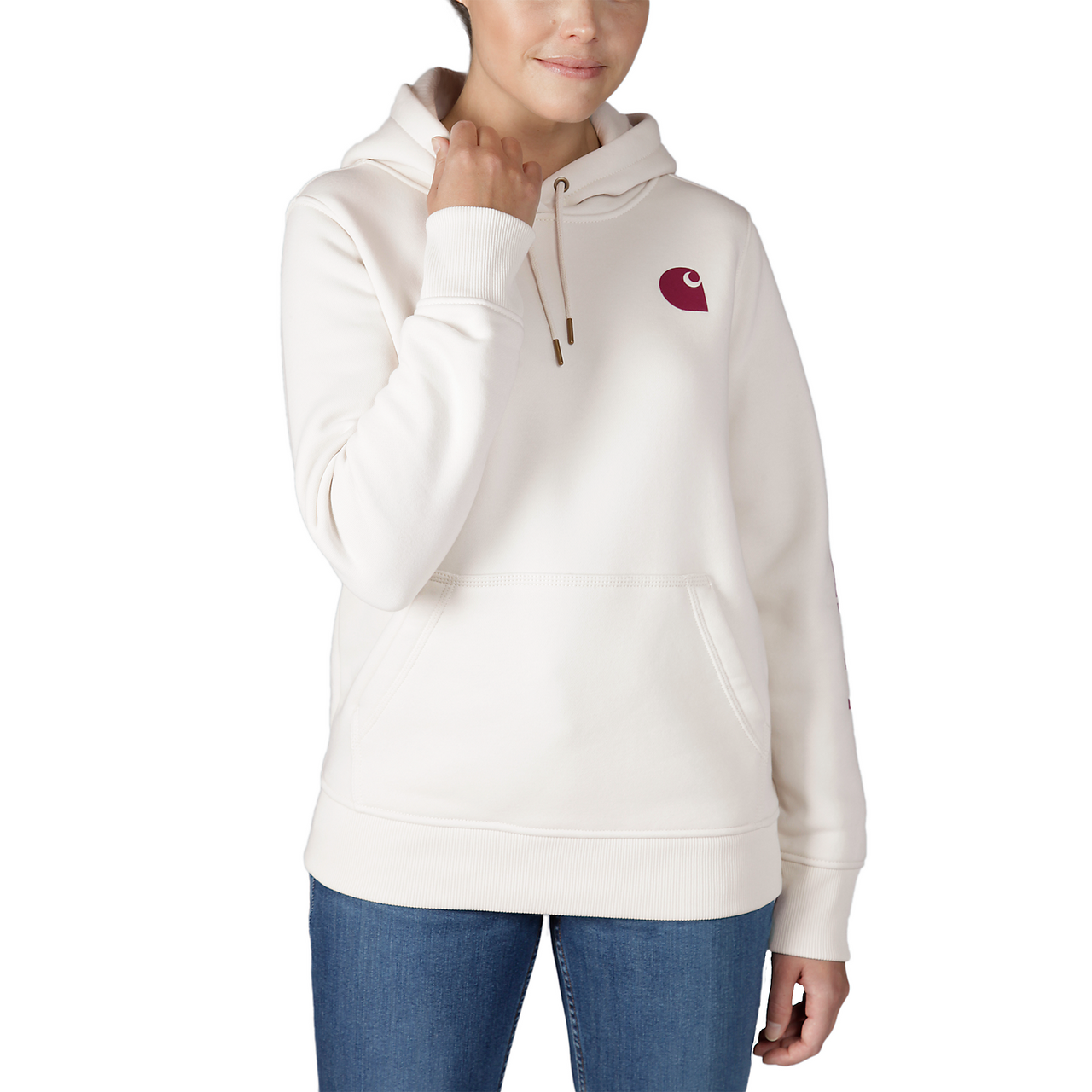 Carhartt Dames Clarksburg Sweatshirt - 102791 Malt