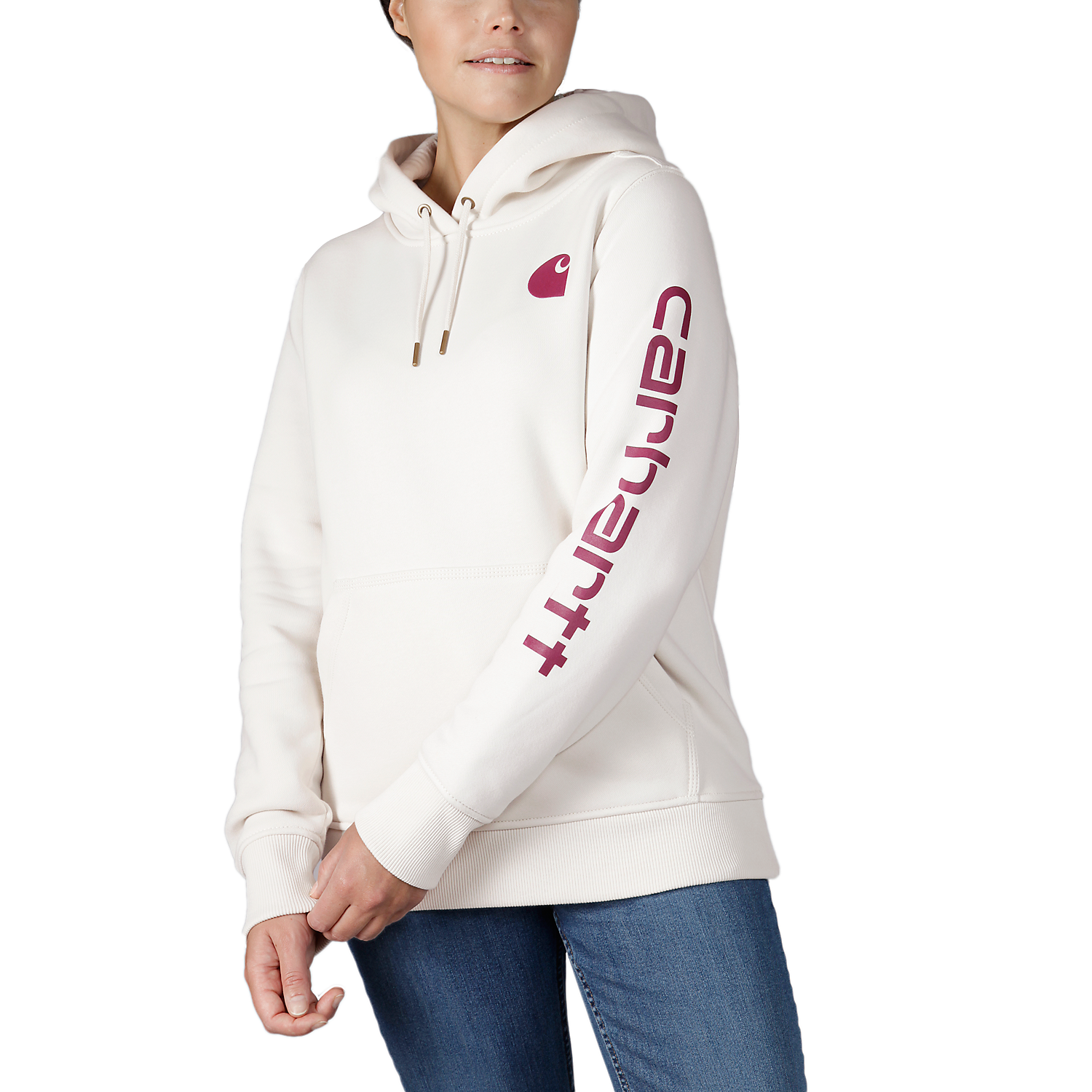 Carhartt Dames Clarksburg Sweatshirt - 102791 Malt