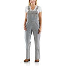 Denim - Railroad Stripe Relaxed Fit Bib Overall - 103042