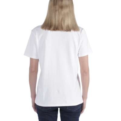 Carhartt Dames T-shirt Met Zak K87 - 103067 Wit