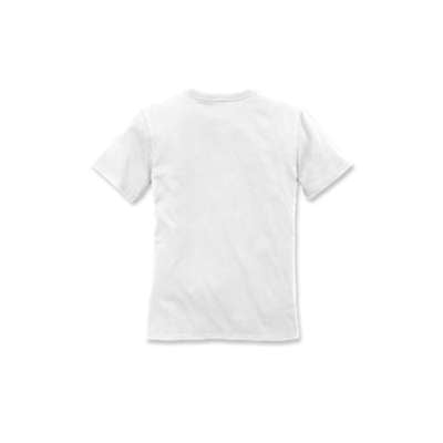 Carhartt Women's Pocket S/S T-shirt K87 - White 103067
